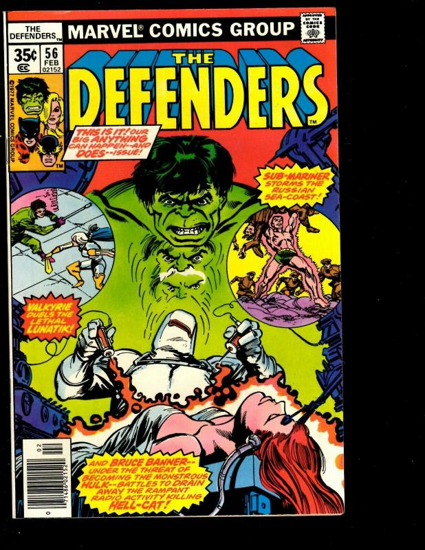 Lot of 11 Defenders Marvel Comic Books 40 44 48 49 53 56 57 92 98 101 129 JF10