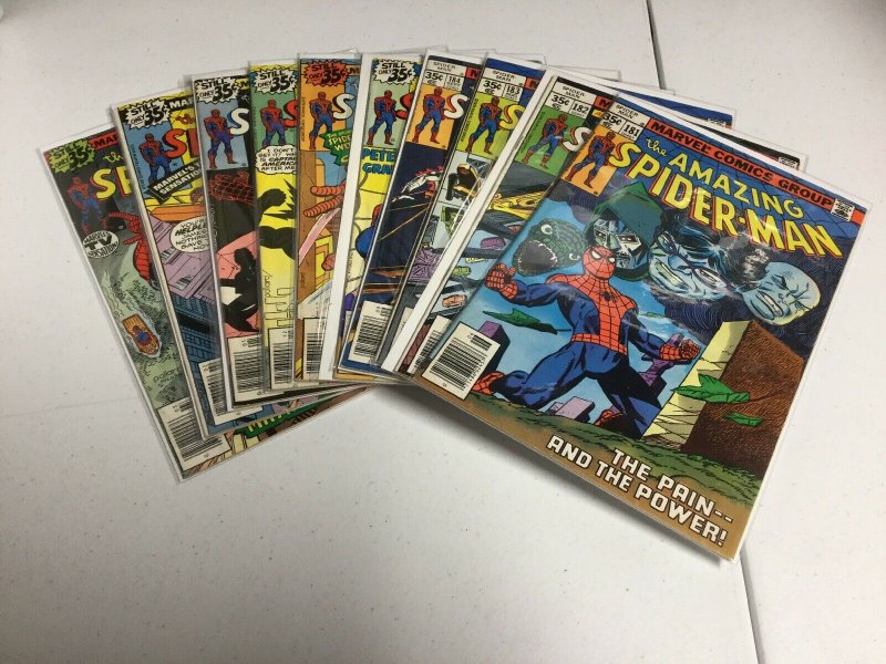 Amazing Spider-Man 181-190 Fn-Vf Fine-Very Fine 6.0-8.0 Marvel Comics