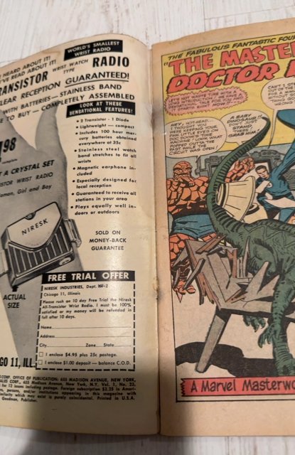 Fantastic Four #23 (1964)vs Doctor doom