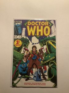 Doctor Who 1 Very Fine/ Near Mint 9.0 Marvel 