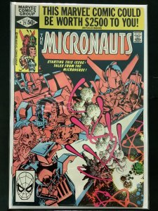 Micronauts #21 Direct Edition (1980)