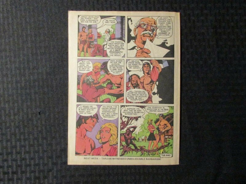 1977 Aug 6 TARZAN UK Weekly Comic FN 6.0 Rides into Danger  / KorakSon of