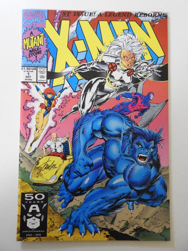 X-Men #1 (1991) VF Condition! Signed by Stan Lee W/ COA!