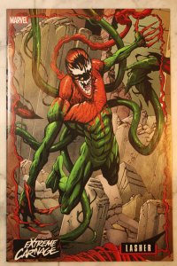 EXTREME CARNAGE LASHER #1 DAVE JOHNSON VARIANT NM VENOM SCREAM SPIDER-MAN RIOT 