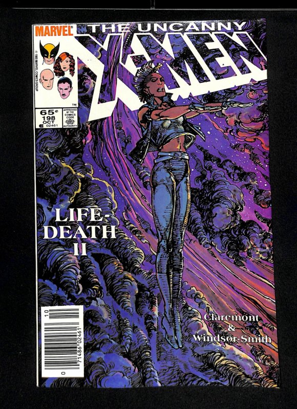 Uncanny X-Men #198 Newsstand Variant