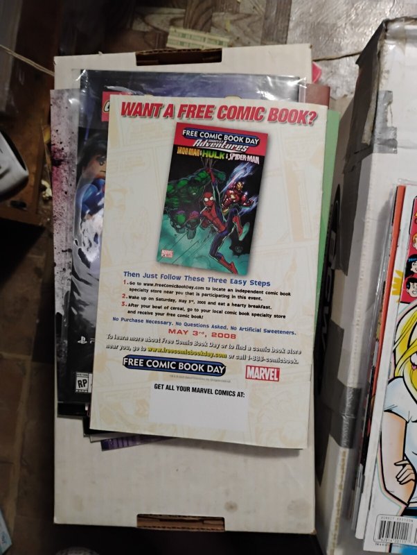 hulk / ironman #1   fcbd  2008 free comic book day  marvel