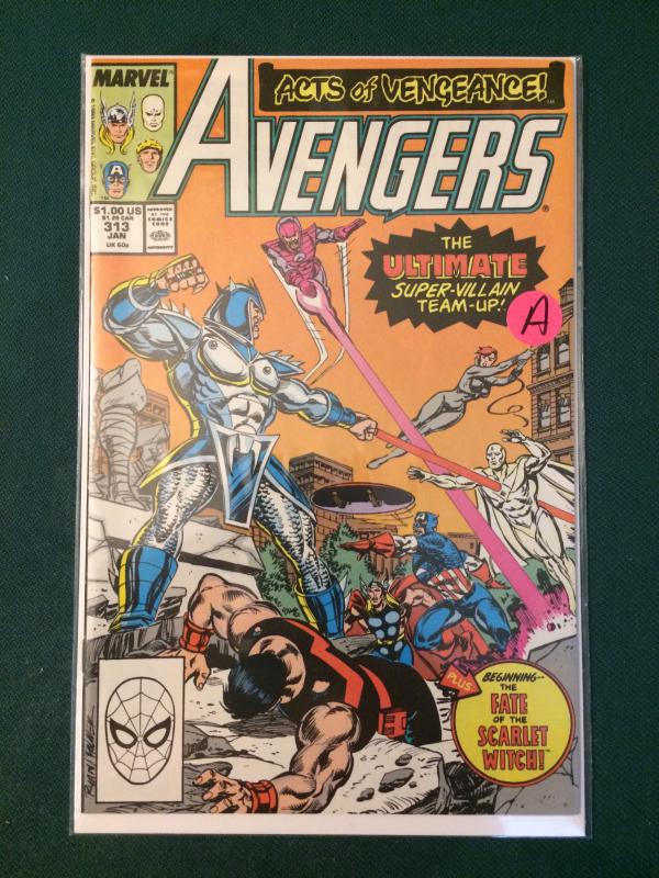 Avengers #313 ACTS Of VENGEANCE!