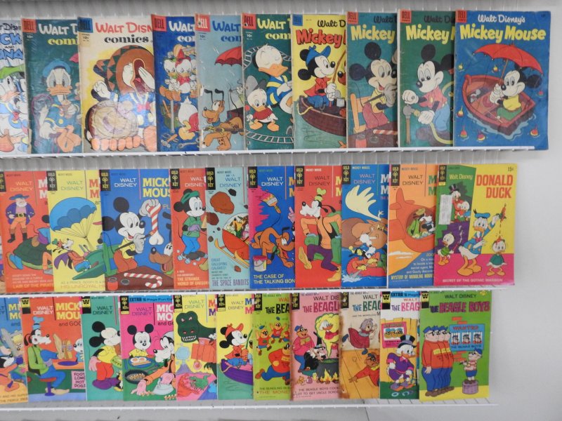 Huge Lot of 160+ Comics W/ Donald Duck, Mickey Mouse, Bugs Bunny + More!