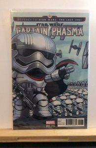 Journey to Star Wars: The Last Jedi - Captain Phasma #1 Olortegui Cover (2017)