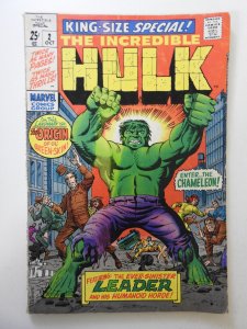 The Incredible Hulk Annual #2 (1969) VG Condition!