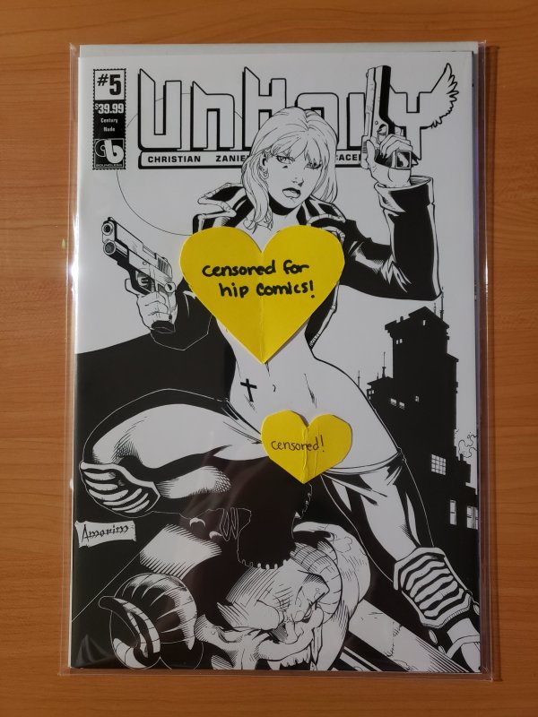 *RARE* Unholy #5 Sketch Century Nude Variant Cover 1/50 ONLY 50 MADE!