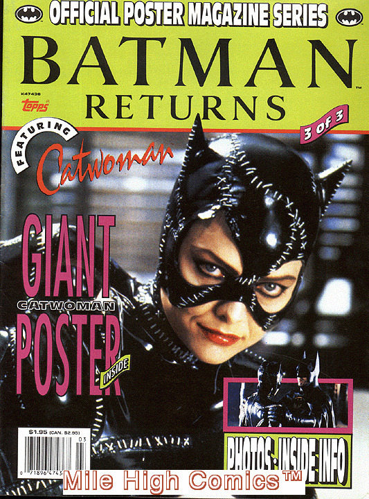 Batman Returns Official Movie Poster Magazine (1992 Series) #3 Near Mint |  Comic Books - Modern Age, Batman / HipComic