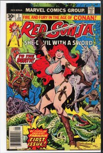 Red Sonja #1 (1977) Red Sonja