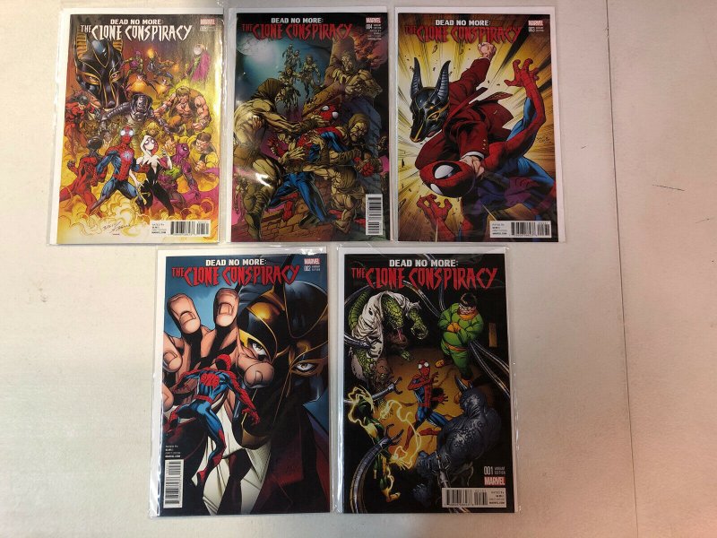 (Dead No More) The Clone Conspiracy #1-5 (VF/NM) Complete Set 3 variant covers