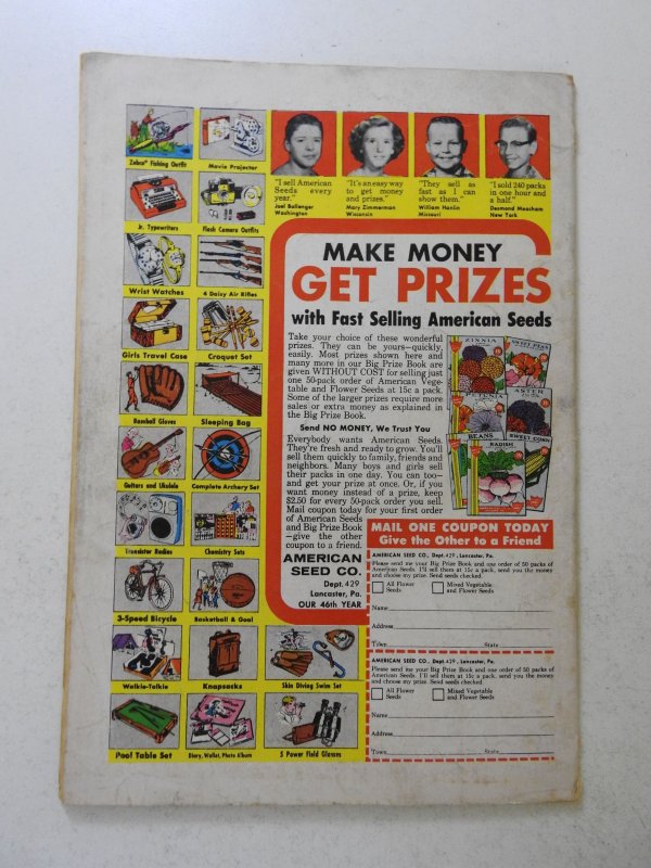 The Flash #144 (1964) VG- Condition centerfold detached bottom staple