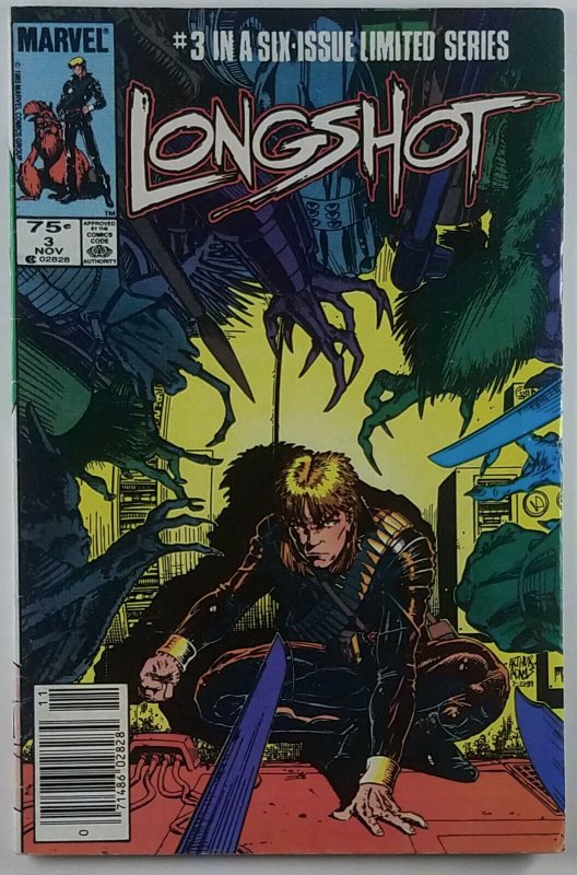 LONGSHOT Complete Run 6 issue Limitied Series 1st Longshot, Spiral, Mojo (1985)