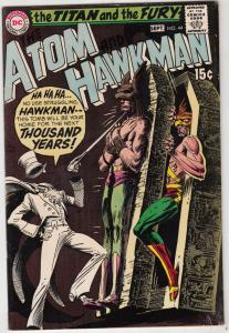 Atom and Hawkman #44 (Sep-69) VG/FN Mid-Grade The Atom, Hawkman