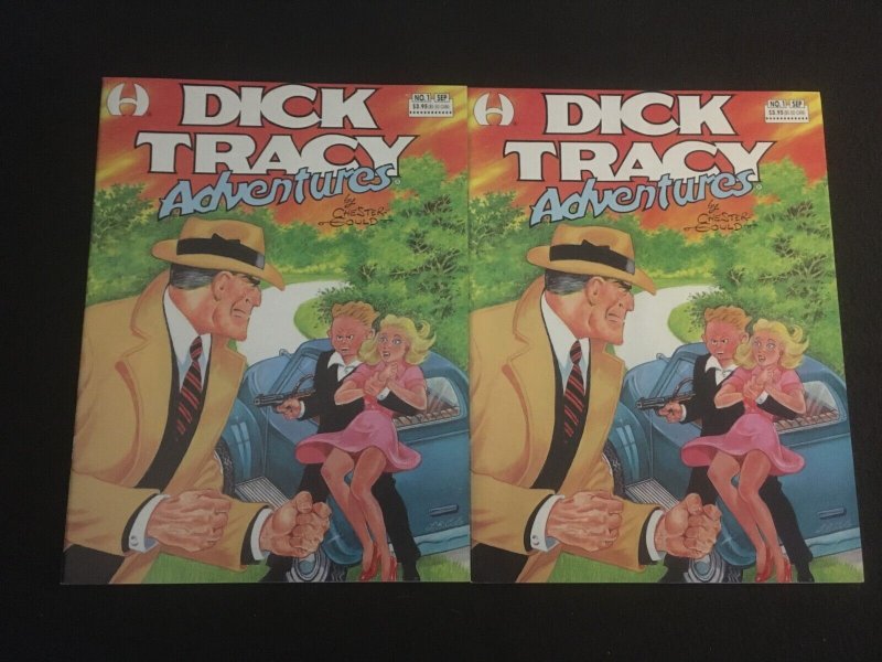 DICK TRACY ADVENTURES #1 Two Copies, F+ Condition