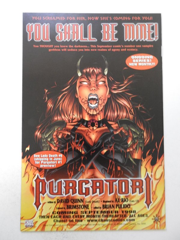 Lady Death: Retribution (1998) NM- Condition!