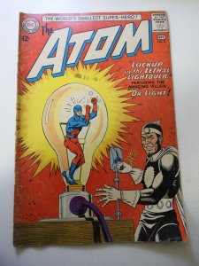 The Atom #8 (1963) GD/VG Condition date stamp fc, small moisture stain inner bc