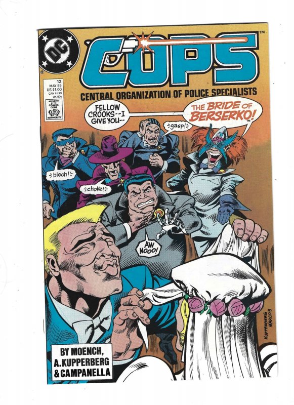 COPS #7 through 12 (1989) rb1