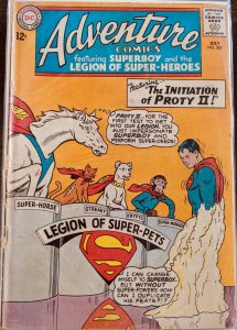 Adventure Comics #322 (1964) SUPER PETS KEY. 3 LARGE KEYS. VG