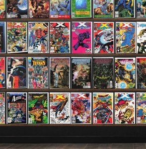Huge Lot 140+ Comics with X-Factor, Terry Moore&, X-Men, Who& & More!