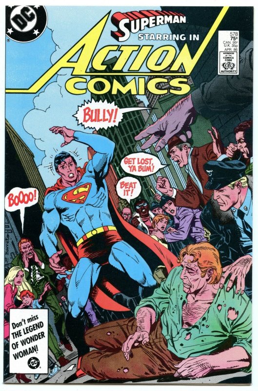 Action Comics 578 Apr 1986 NM- (9.2)