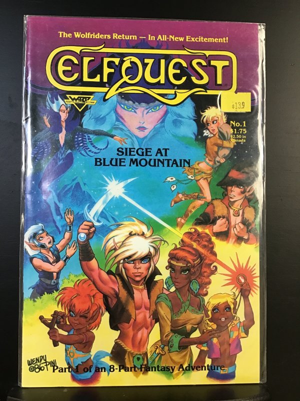 ElfQuest: Siege At Blue Mountain #1 (1987)