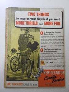 Comics on Parade #21 (1939) VG- Condition centerfold detached top staple