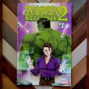 ZOMBIES ASSEMBLE Vol.2 #1-3 (Marvel 2017) Heroes & Horror / SET of 3 (Komiyama)