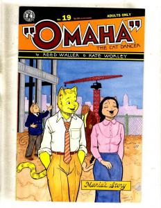 Lot Of 10 Omaha Kitchen Sink Comic Books # 19 20 1 2 3 3 4 1 2 Interview #59 JF1