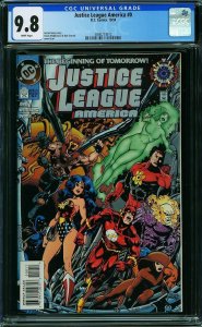 Justice League America #0 (1994) CGC 9.8 NM/MT