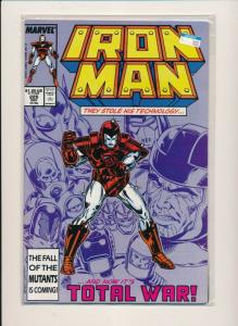 MARVEL SET of 5-IRON MAN #222-226  1984  VERY FINE (PF724) 