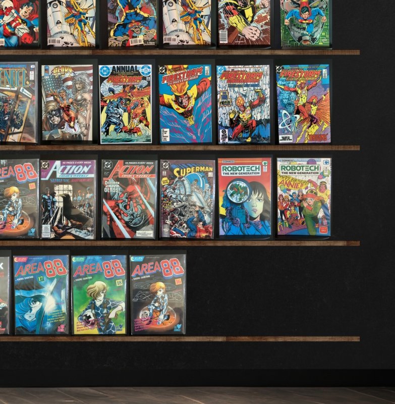 Huge Lot 140+ Comics with Superman, Micronauts, Superboy, Area 88 & More!