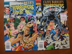 3 Marvel Clive Barker's THE HARROWERS Raiders of the Abyss #1 (Glow Cover) 2 3 4