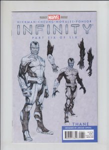 Infinity #6C VF/NM; Marvel | Variant Cover; we combine shipping 