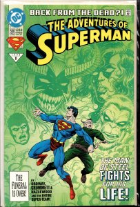 Adventures of Superman #500 (1993) Superman [Key Issue]