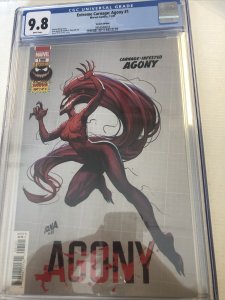Extreme Carnage: Agony (2021) #1 (CGC 9.8) Variant Edition Census 6!!