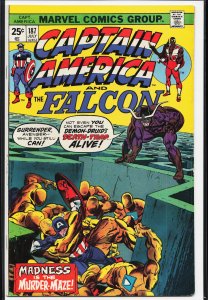 Captain America #187 (1975) Captain America and the Falcon