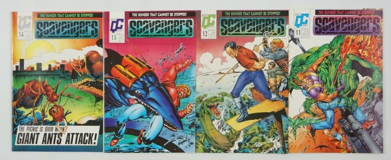 Scavengers #1-14 VF/NM complete series - quality comics - judge dredd - set
