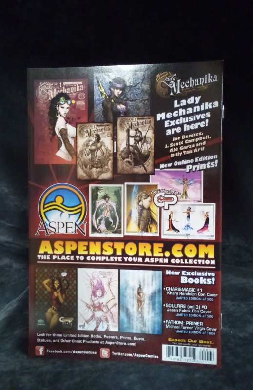 Michael Turner's Fathom #0 Sketch Cover (2011)