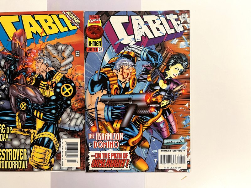 2 Cable Marvel Comic Books # 32 33 Avengers Defenders Spiderman Thor 79 JS19