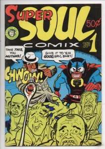 SUPER SOUL COMIX #1, VF, Richard Green, Underground, 1972 1st, more UG in storE