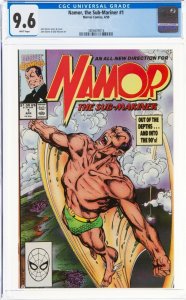 Namor, the Sub-Mariner #1 CGC 9.6 (Marvel 1990) Premiere issue, Mint White Pgs