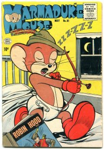 MARMADUKE MOUSE #61 ROBIN HOOD TALES COVER 1956 QUALITY FR