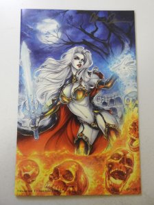 Lady Death: Tribulation #1 Samhain Edition NM- Condition Signed W/ COA! see desc