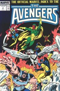 Official Marvel Index to the Avengers (1987 series)  #3, VF (Stock photo)