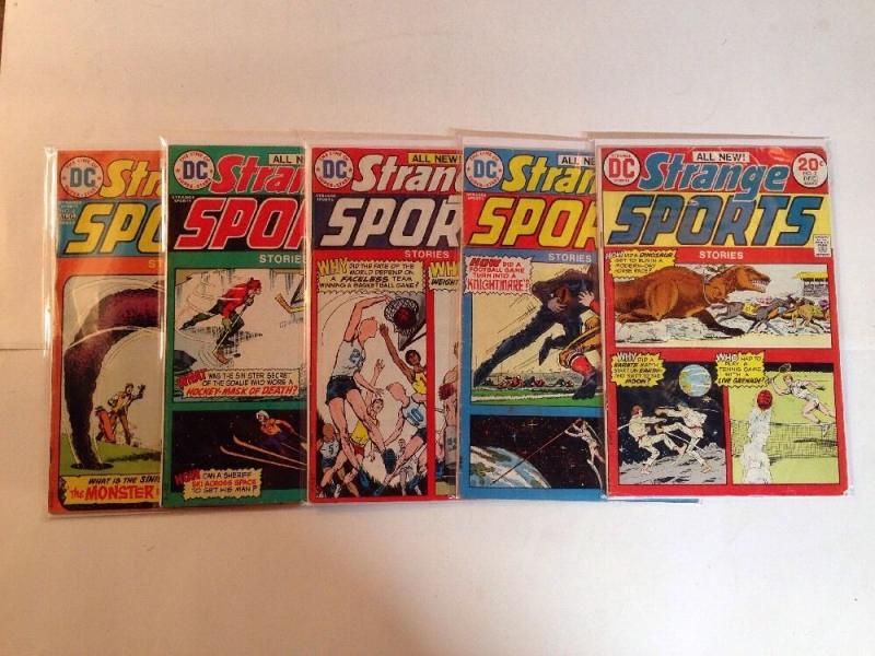 Strange Sports Stories 1-6 VG/FN Missing # 1 Lot Set Run