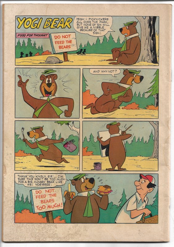 Yogi Bear #4  Sept. 1961 Fine